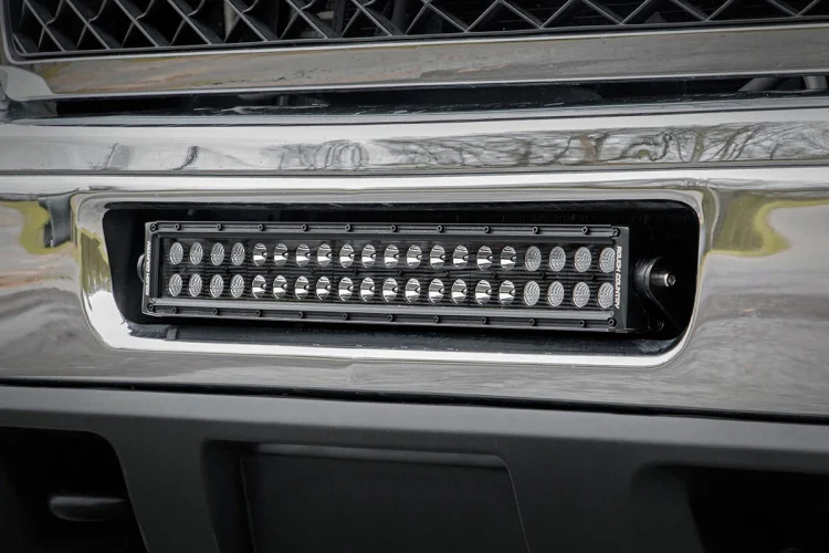 Chevrolet 20-inch LED Light Bar Hidden Bumper Mounts