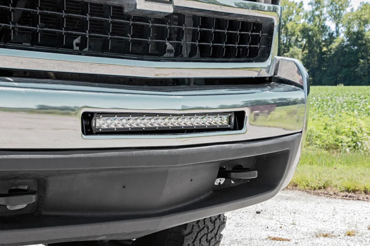 Chevrolet 20-inch Single Row LED Bumper Mount